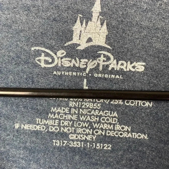 DISNEY PATRIOTIC MICKEY MOUSE T SHIRT SIZE LARGE MAP OF UNITED STATES BLUE - Picture 8 of 10